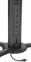 2 or Dual TV Cart Vertical Mounting for Advertsing or Conference RKDV