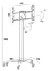 TV Trolley for LED LCD Plasma RK01