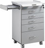 Dental Cabinet Trolley For Instrument Storage Surgery with 5 Drawers