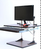 Standing Desk Wooden Converter with drawer (Economical)